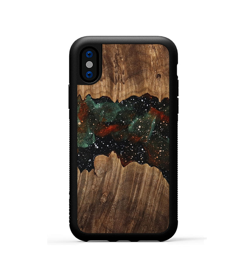 iPhone Xs Wood Phone Case - Devin (Cosmos, 756742)