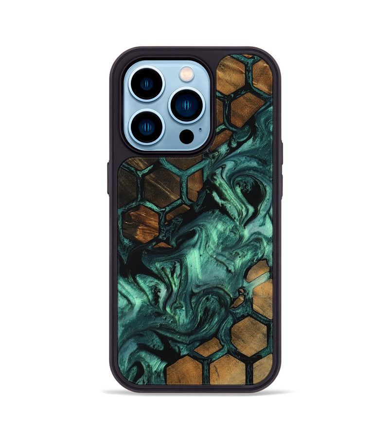 iPhone 14 Pro Wood Phone Case - Esta (Pattern, 756743)