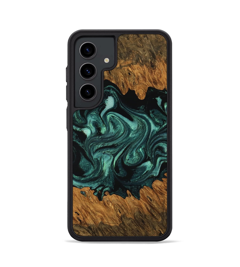 Galaxy S24 Wood Phone Case - Ada (Green, 756748)