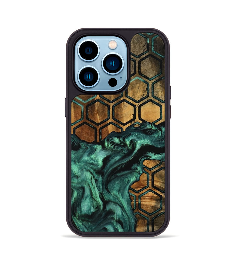 iPhone 14 Pro Wood Phone Case - Cory (Pattern, 756749)