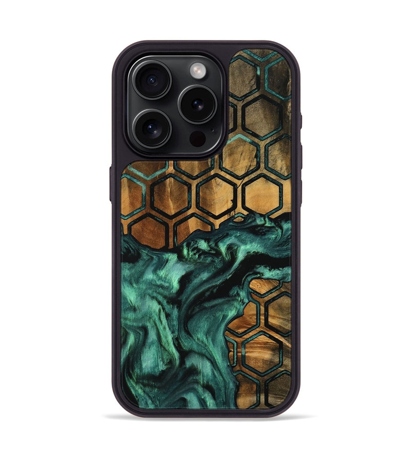 iPhone 15 Pro Wood Phone Case - Cory (Pattern, 756749)