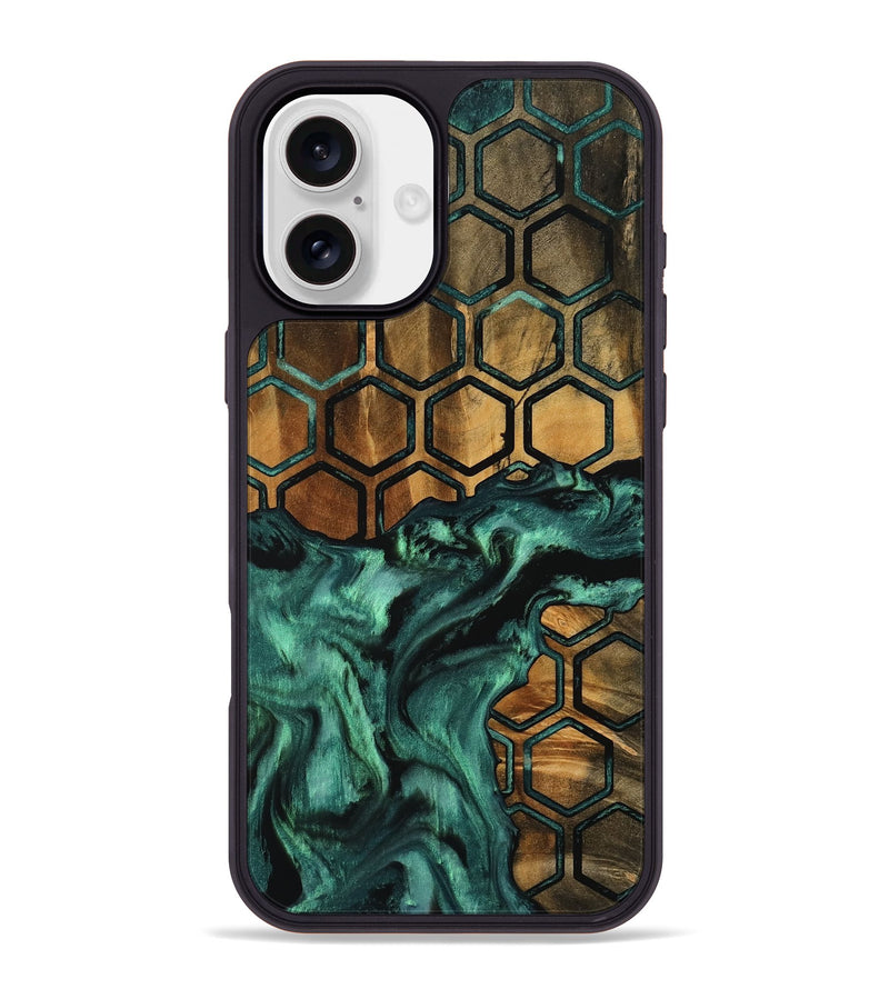 iPhone 16 Plus Wood Phone Case - Cory (Pattern, 756749)