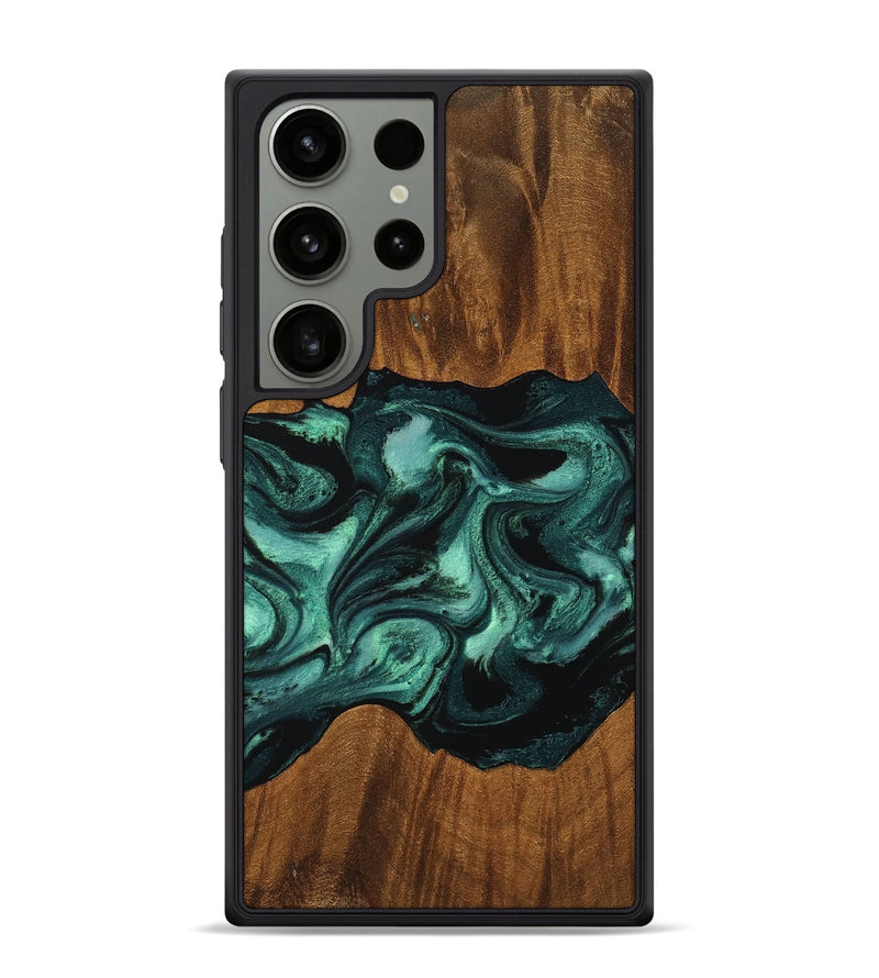 Galaxy S24 Ultra Wood Phone Case - Elina (Green, 756750)