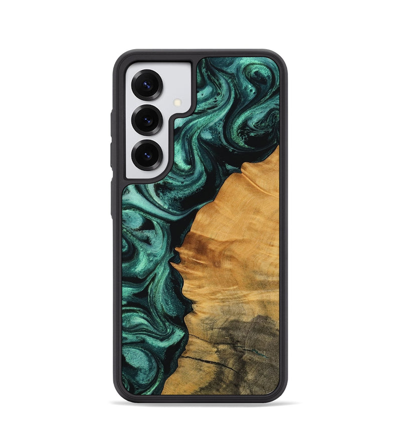 Galaxy S25 Wood Phone Case - Murphy (Green, 756751)