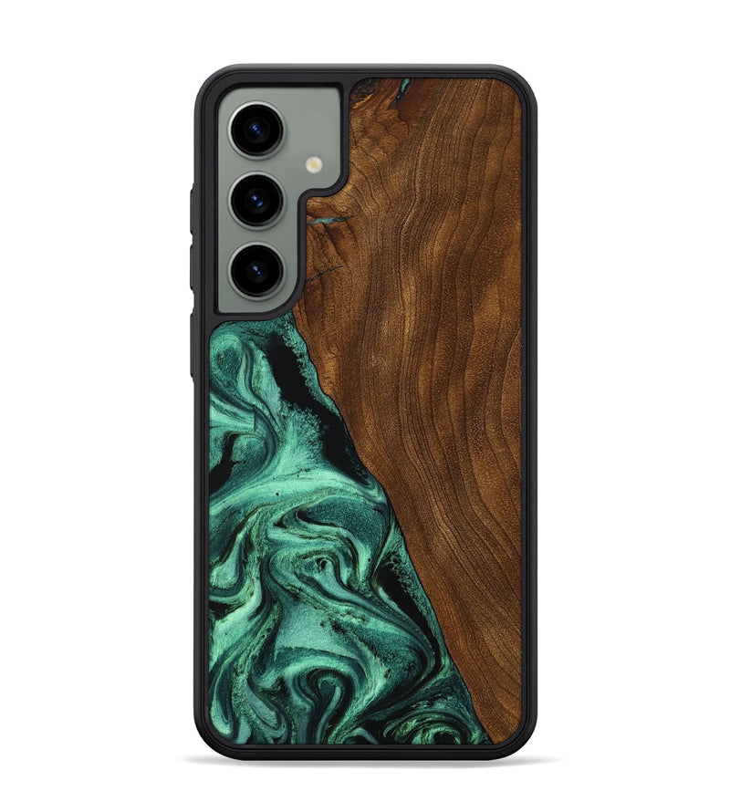 Galaxy S24 Plus Wood Phone Case - Winter (Green, 756752)