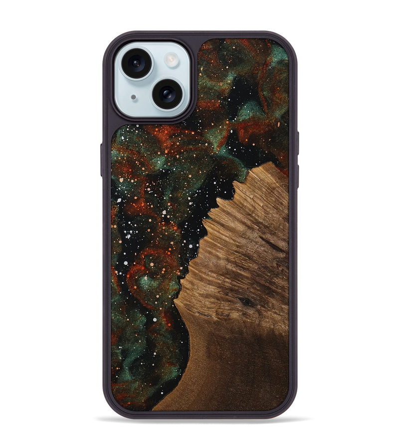 iPhone 15 Plus Wood Phone Case - Greyson (Cosmos, 756753)