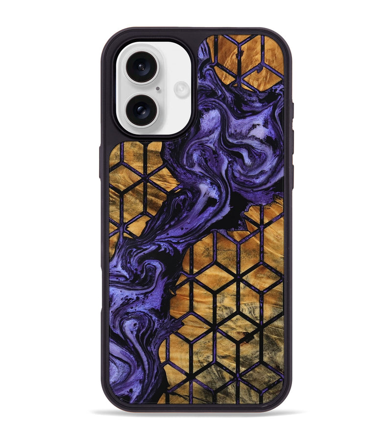 iPhone 16 Plus Wood Phone Case - Gannon (Pattern, 756755)