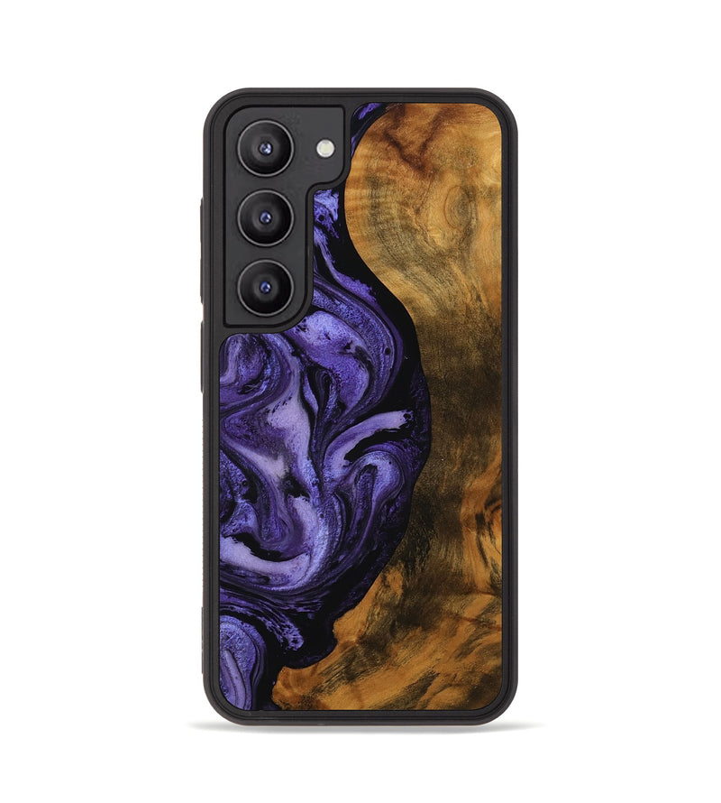 Galaxy S23 Wood Phone Case - Roxanna (Purple, 756758)