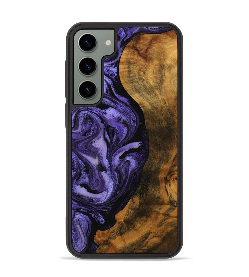 Galaxy S23 Plus Wood Phone Case - Roxanna (Purple, 756758)