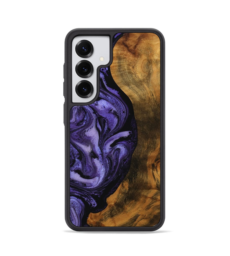 Galaxy S25 Wood Phone Case - Roxanna (Purple, 756758)