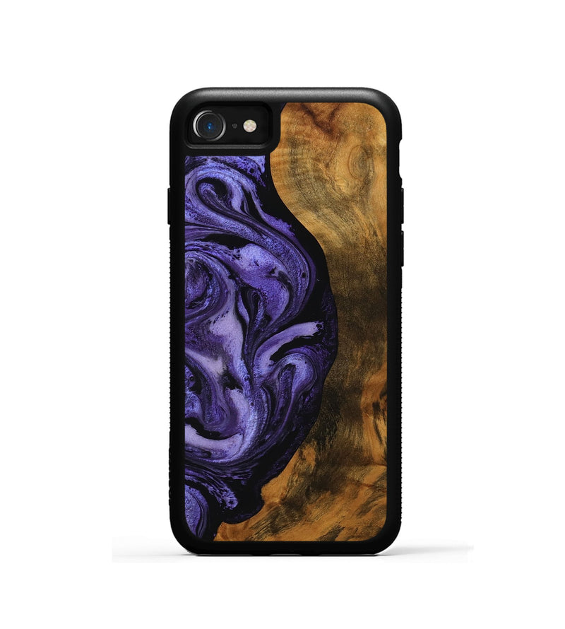 iPhone SE Wood Phone Case - Roxanna (Purple, 756758)