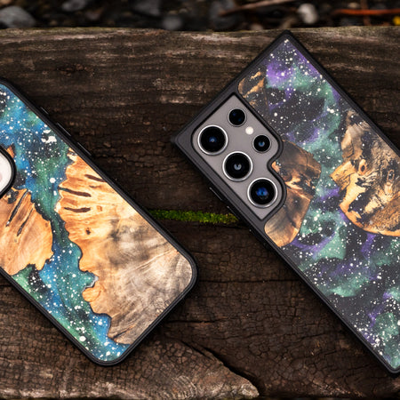 Traveler Wood & Resin Phone Cases