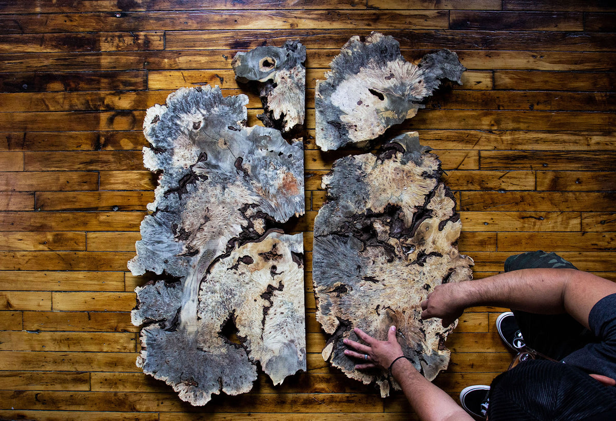 Buckeye Burl On The Floor