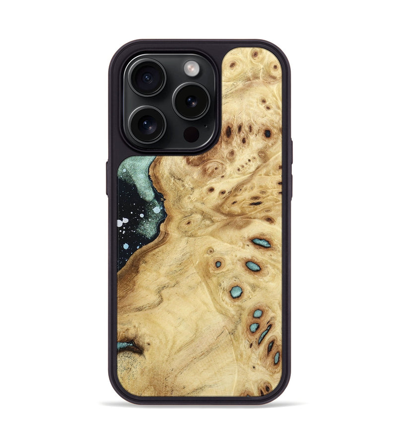 iPhone 15 Pro Wood+Resin Phone Case - Ainsley (Cosmos, 660599)