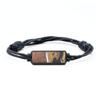 Classic Wood+Resin Bracelet - Amari (Black & White, 687404)