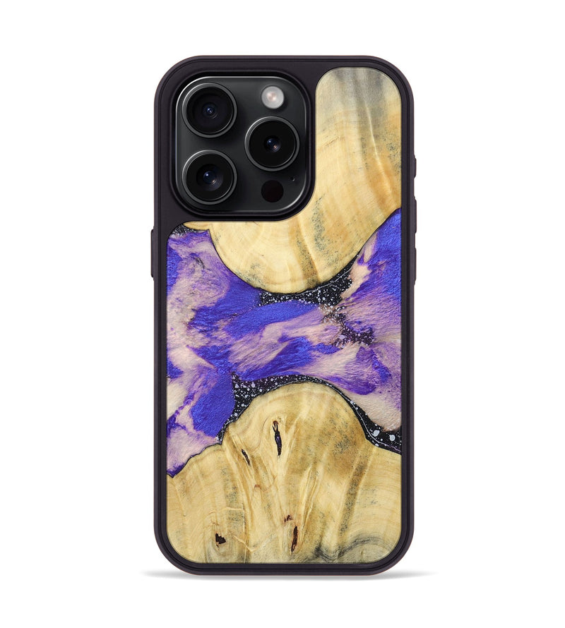 iPhone 15 Pro Wood+Resin Phone Case - Douglas (Cosmos, 687647)