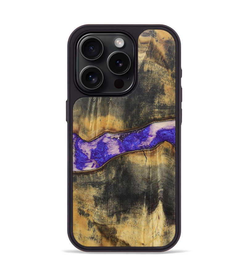 iPhone 15 Pro Wood+Resin Phone Case - Harold (Cosmos, 687648)
