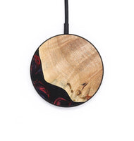 Circle Wood+Resin Wireless Charger - Carlton (Red, 687860)