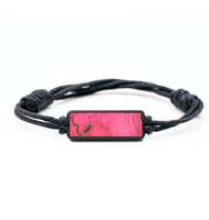 Classic Wood+Resin Bracelet - Brianne (Red, 689178)