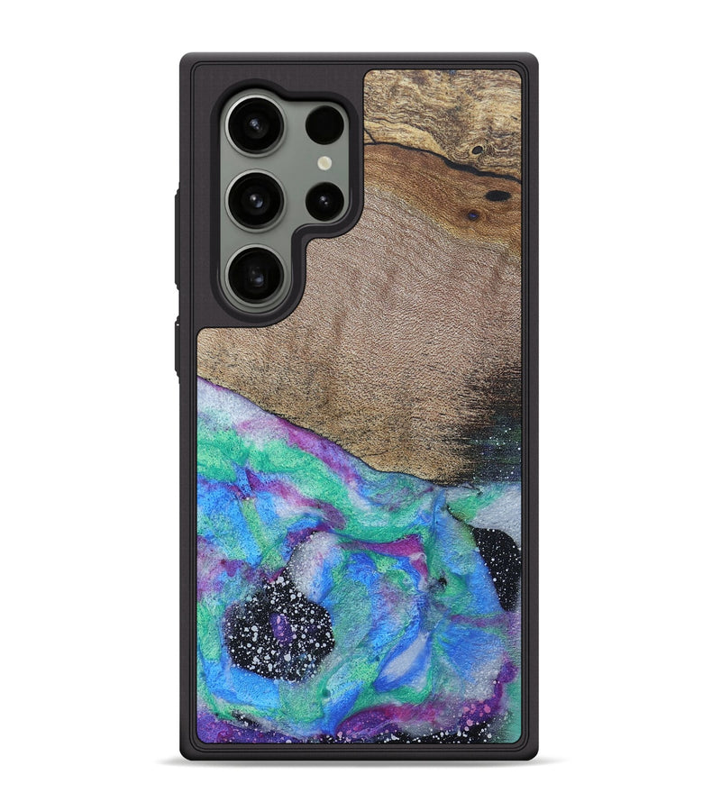 Galaxy S24 Ultra Wood+Resin Phone Case - Victor (Cosmos, 689599)