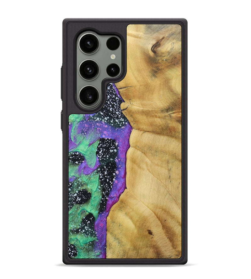 Galaxy S24 Ultra Wood+Resin Phone Case - Estrella (Cosmos, 689862)