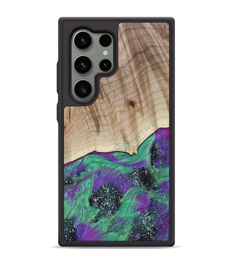 Galaxy S24 Ultra Wood+Resin Phone Case - Robbie (Cosmos, 689871)