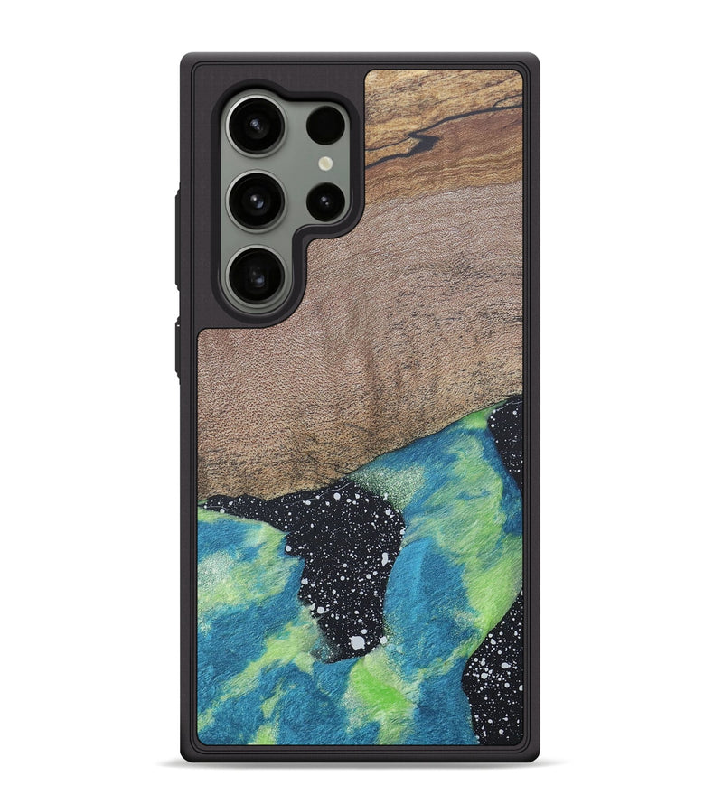 Galaxy S24 Ultra Wood+Resin Phone Case - Callie (Cosmos, 690603)