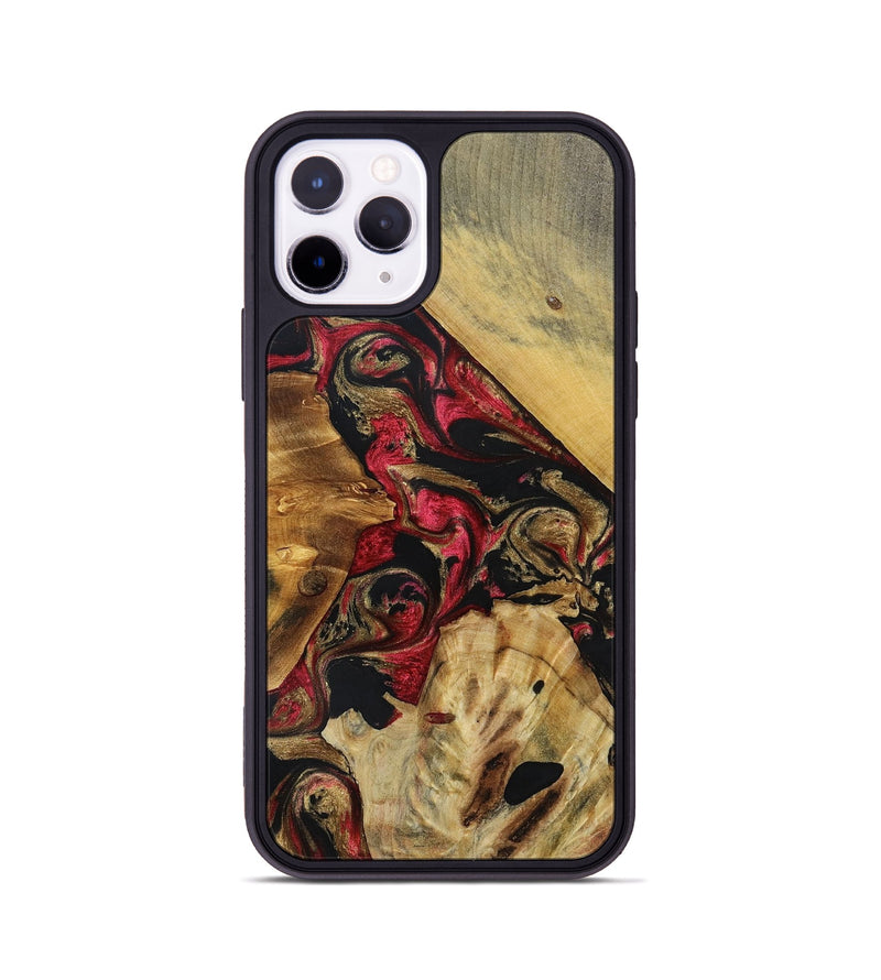 iPhone 11 Pro Wood+Resin Phone Case - Jackie (Mosaic, 692891)