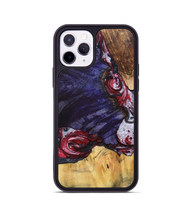 iPhone 11 Pro Wood+Resin Phone Case - Judy (Mosaic, 693738)