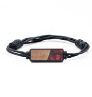 Classic Wood+Resin Bracelet - Brooke (Red, 694686)