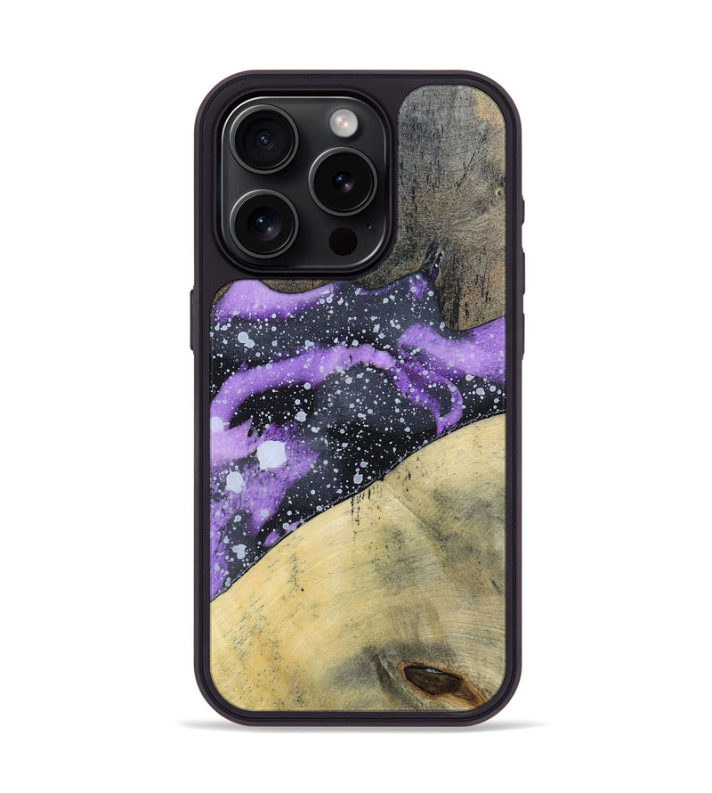 iPhone 15 Pro Wood+Resin Phone Case - Mckinley (Cosmos, 695548)