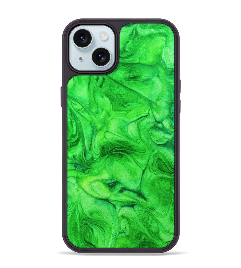 iPhone 15 Plus ResinArt Phone Case - Hunter (Watercolor, 695694)